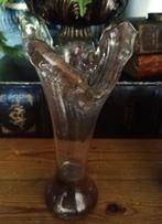 Murano vaas roze hoogte 23 cm mond geblazen, Ophalen of Verzenden