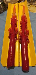 kaarsen nieuw 2 stuks Arte Vela handgemaakt, Huis en Inrichting, Woonaccessoires | Kandelaars en Kaarsen, Overige materialen, 25 tot 50 cm