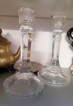 Kristallen Kandelaars - Set van 2 nieuw!, Antiek en Kunst, Antiek | Glas en Kristal, Ophalen of Verzenden