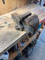 Bankschroef - Werkplaatsgereedschap, Ophalen of Verzenden, Gebruikt