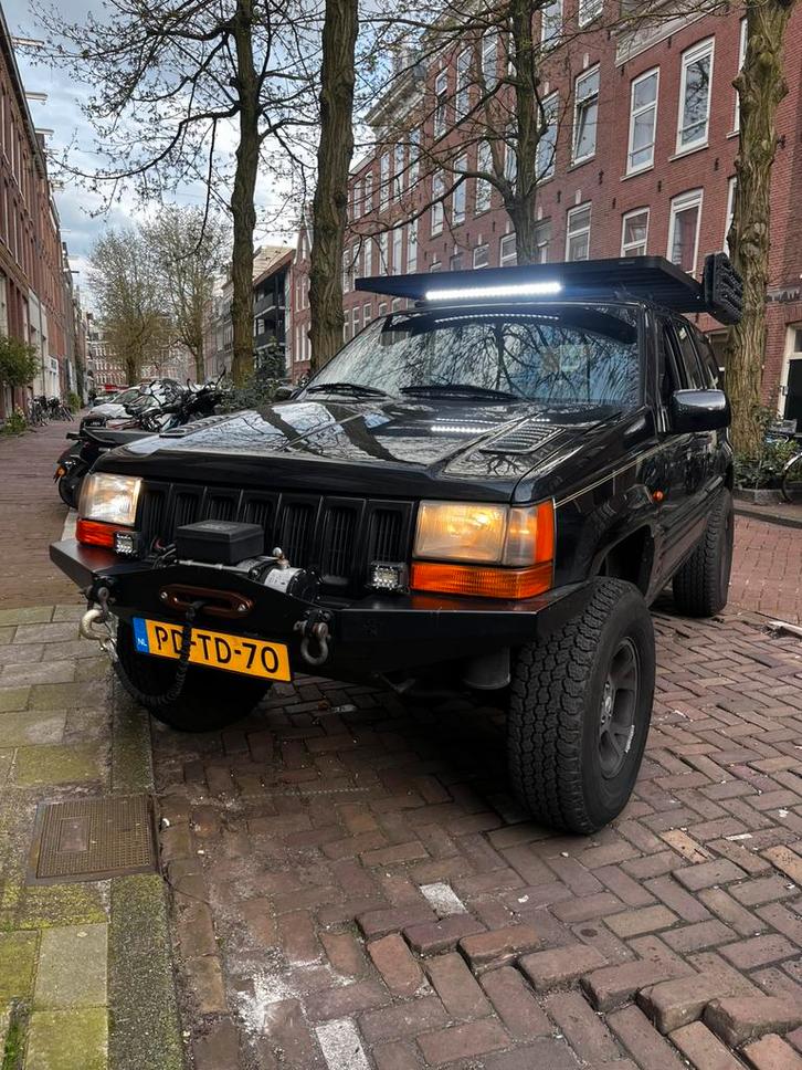 Jeep Grand Cherokee 5.2 I V8 1996 Offroad/overland, Auto's, Jeep, Particulier, Grand Cherokee, 4x4, Achteruitrijcamera, Apple Carplay