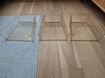 3 gouden draadmanden, Huis en Inrichting, Kasten | Kledingkasten, Ophalen, Minder dan 50 cm, Zo goed als nieuw, Minder dan 100 cm