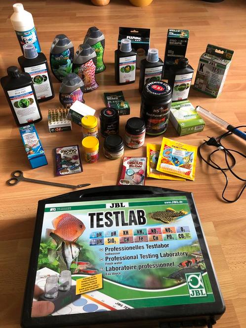 Topdeal!! Veel voeding, plantenvoeding, testspullen etcetc., Dieren en Toebehoren, Vissen | Aquaria en Toebehoren, Ophalen