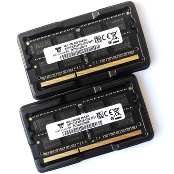 2x 8GB = 16GB DDR3 1600 MHz PC3-12800 SODIMM laptop geheugen beschikbaar voor biedingen