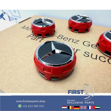 Mercedes AMG Naafkappen set W176 W246 W204 W205 W117 W212 W2 beschikbaar voor biedingen