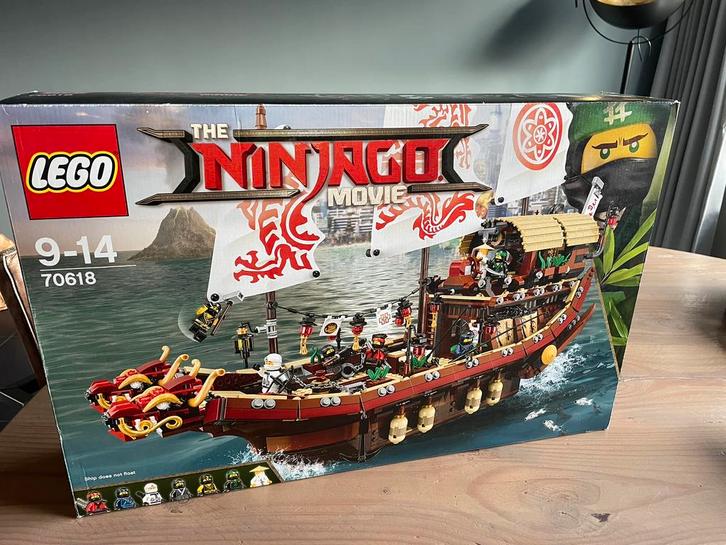 Lego Ninjago Movie 70618 Destiny’s Bounty, Kinderen en Baby's, Speelgoed | Duplo en Lego, Zo goed als nieuw, Ophalen of Verzenden