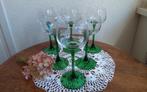 6 Vintage wijnglazen Luminarc France, Ophalen of Verzenden