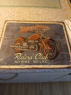 Mooi emaillebord motorcycle/bikers club, Ophalen of Verzenden, Nieuw