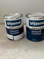 Wijzonol Dekkend Grondlak Mergelwit, Ophalen, Wit, Zo goed als nieuw, Lak