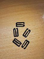5x bh haak / bh sluiting / bh gesp 15mm zwart, Ophalen of Verzenden, Nieuw, Rits of Sluiting