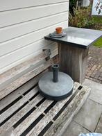 Grote, mooie parasol met voet, Ophalen, Zo goed als nieuw, 2 tot 3 meter, Stokparasol