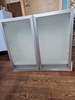 2 hang keukenkasten, Ophalen, 50 tot 100 cm, Zo goed als nieuw, Minder dan 100 cm