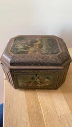 Antiek Pette Wormerveer Cacaopoeder blik, Verzamelen, Ophalen of Verzenden, Gebruikt, Overige