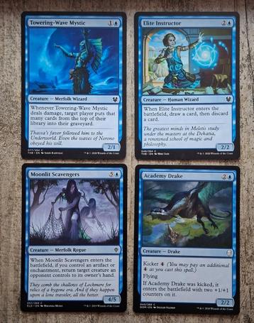 Magic the Gathering - BLAUW - 5 cent per stuk beschikbaar voor biedingen