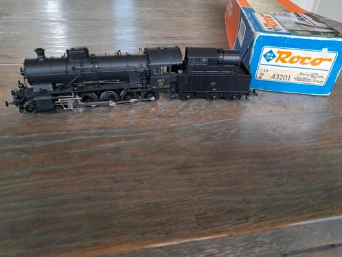 Roco stoomloc met olietender C5/6 van SBB CFF in ovp, Hobby en Vrije tijd, Modeltreinen | H0, Zo goed als nieuw, Locomotief, Gelijkstroom