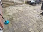 Tegels 21 x 21 x 4,5 c.a 45m2, Ophalen, Gebruikt, 10 m² of meer, Beton