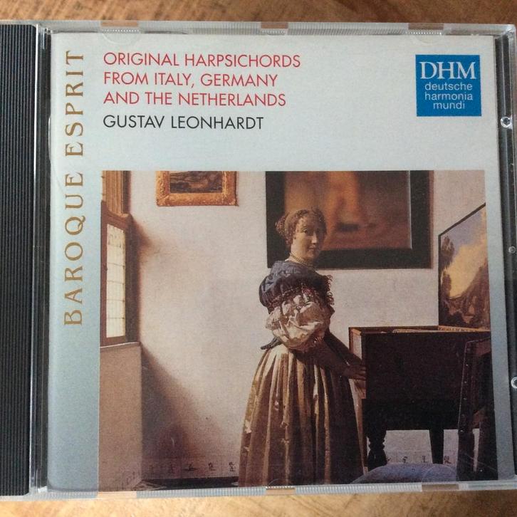 Klavecimbel - Gustav Leonhardt, Original harpsichords, Cd's en Dvd's, Cd's | Klassiek, Gebruikt, Kamermuziek, Barok, Ophalen of Verzenden