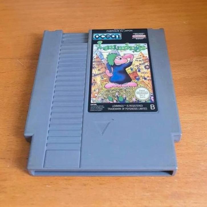 OPRUIMEN | NES | Lemmings, Spelcomputers en Games, Games | Nintendo NES, Gebruikt, Avontuur en Actie, 1 speler, Vanaf 3 jaar, Ophalen of Verzenden