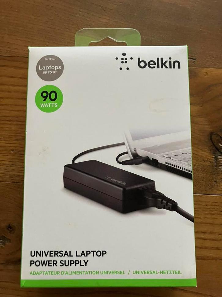 Belkin Universal Laptop Power Supply, oplader. Nieuw!, Computers en Software, Laptop-opladers, Nieuw, Ophalen