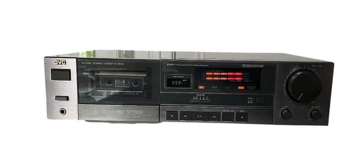 JVC TD-X335 Stereo Cassette Deck, Audio, Tv en Foto, Cassettedecks, Enkel, JVC, Tiptoetsen, Tape counter, Ophalen of Verzenden