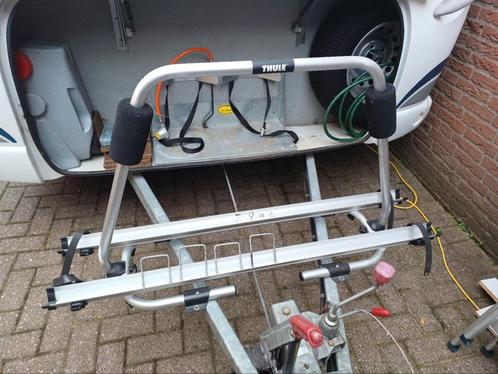 Fietsendrager Caravan (niet elektrische fietsen!), Caravans en Kamperen, Caravan accessoires, Gebruikt, Ophalen