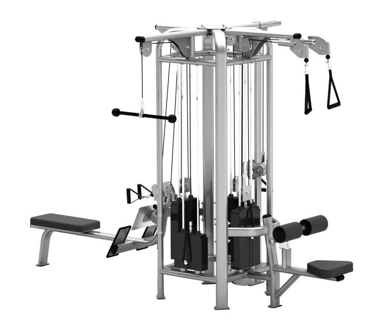 Special Offer: Oemmebi 4 Station Nu met 10% Korting!, Sport en Fitness, Fitnessapparatuur, Nieuw, Krachtstation, Metaal, Ophalen