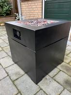 Cosibrixx 60 zwart vuurtafel - incl gasfles, Ophalen, Zo goed als nieuw