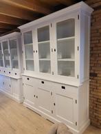 *ACTIE* Mooie Landelijke Witte Buffetkast/ Winkelkast (2512D, Gebruikt, Landelijke buffetkast winkelkast kleur wit gratis bezorging