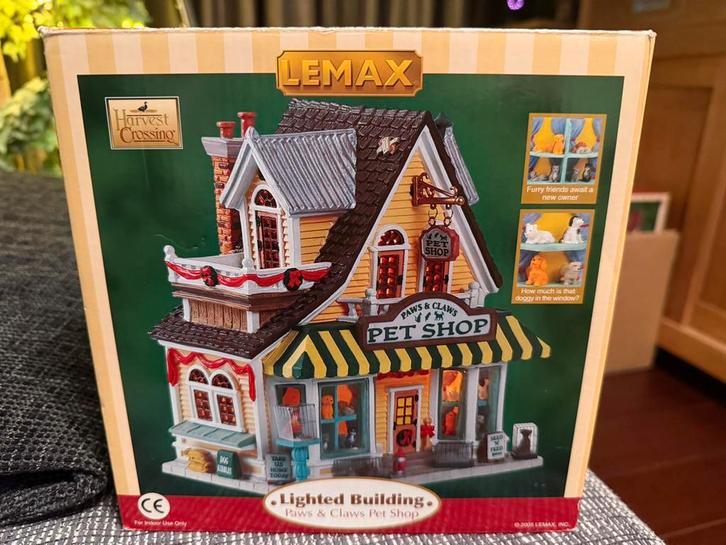 Lemax Paws & Claws Pet Shop, Diversen, Kerst, Zo goed als nieuw, Ophalen of Verzenden