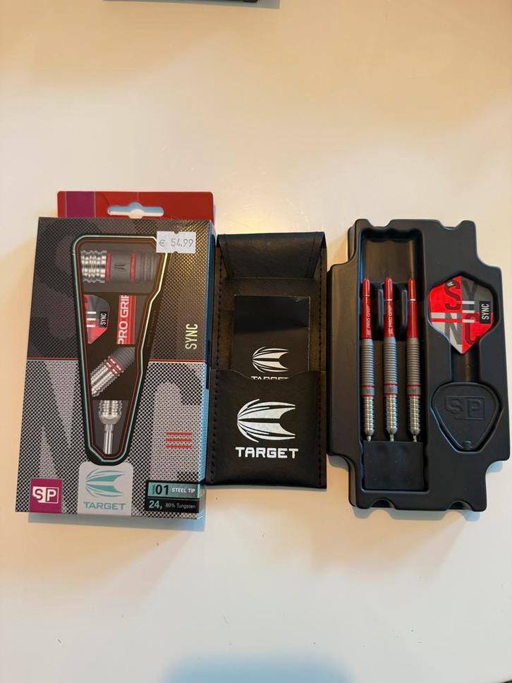 Target Sync SP01 24g, Sport en Fitness, Darts, Zo goed als nieuw, Pijlen, Ophalen of Verzenden