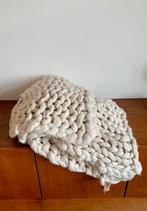 Grof chunky wollen woondeken Wolletjebol, Ophalen of Verzenden, Gebruikt