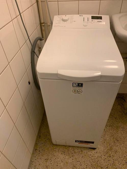 Wasmachine I AEG I 6000 Series I 1-6kg I wit I smal, Witgoed en Apparatuur, Wasmachines, Zo goed als nieuw, Bovenlader, 4 tot 6 kg