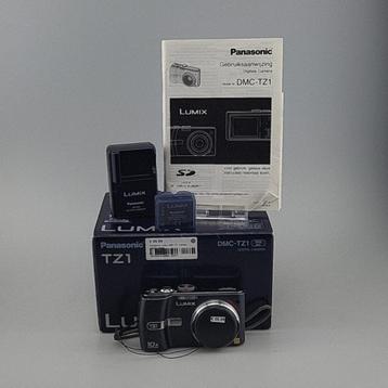 Panasonic Lumix DMC-TZ1 Digitale Camera Zwart beschikbaar voor biedingen