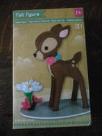 Vilten Bambi Maken NIEUW, Hobby en Vrije tijd, Knutselen, Ophalen of Verzenden, Nieuw, Overige typen