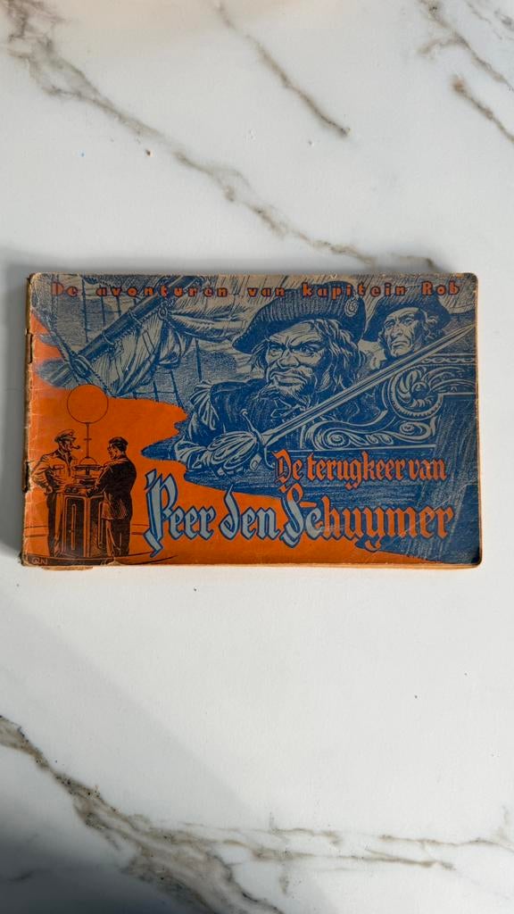 Kapitein Rob de terug keer van Peer den Schuijmer, Eén stripboek, Ophalen of Verzenden, Gelezen