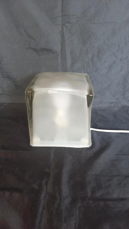 3 stuks ikea ice cube tafellamp Iviken,lees de beschrijving, Huis en Inrichting, Lampen | Tafellampen, Zo goed als nieuw, Minder dan 50 cm