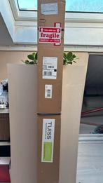 Witte houten luxaflex met zwart koord, Tuin en Terras, Ophalen, Zo goed als nieuw, Hout, 100 tot 150 cm