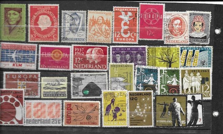 Nederland, gestempeld kavel, Postzegels en Munten, Postzegels | Nederland, Gestempeld, Na 1940, Verzenden