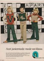 Retro reclame 1973 Azet Junior jongensmode met allure, Verzenden, Overige typen
