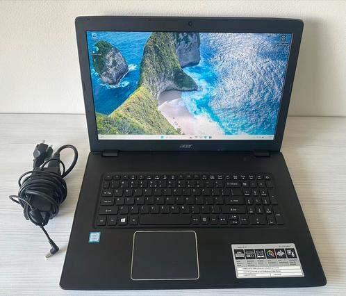 Acer Aspire  17inch, Computers en Software, Windows Laptops, Zo goed als nieuw, 17 inch of meer, SSD, 2 tot 3 Ghz, 8 GB, Qwerty