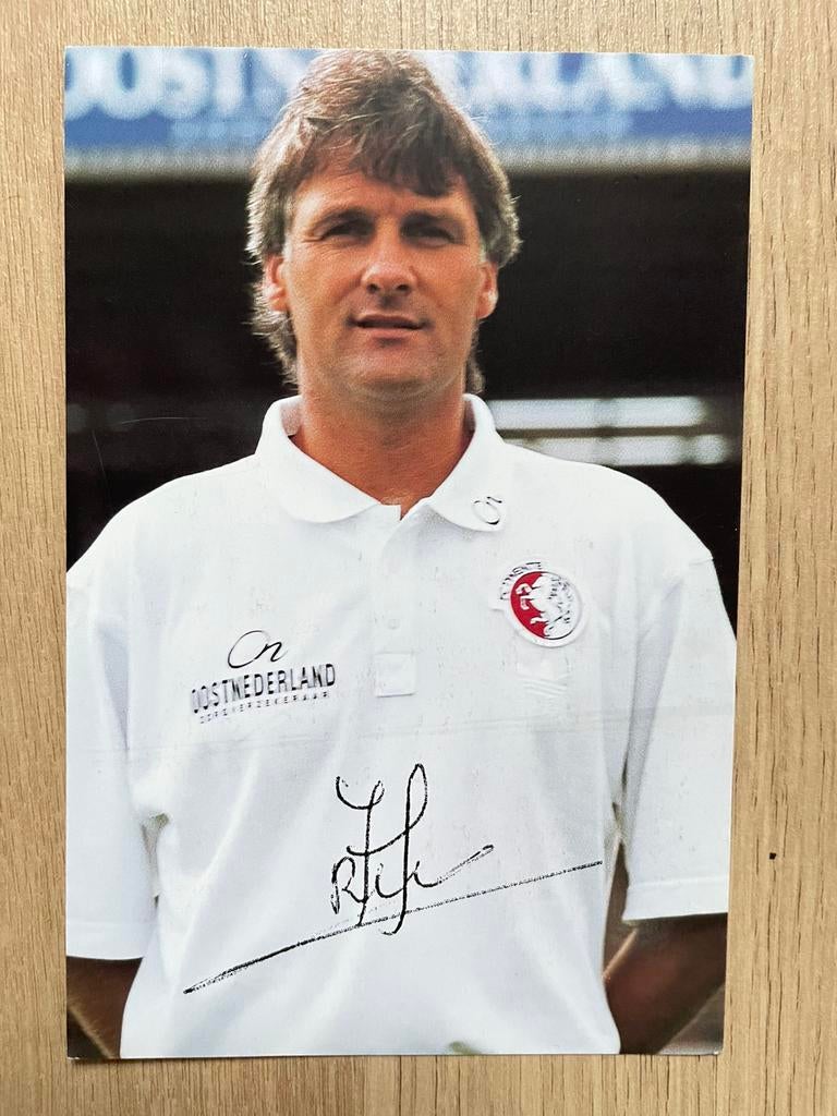 Fotokaart Fred Rutten (FC Twente, PSV) ., Ophalen of Verzenden, Nieuw, PSV, Spelerskaart