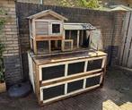 Enorm konijnenhok te koop! (De droom van elk konijn!), Dieren en Toebehoren, Ophalen, 110 cm of meer, Zo goed als nieuw, 90 cm of meer