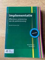 Implementatie: Effectieve Patientenzorg, Boeken, Ophalen of Verzenden, Gamma, Zo goed als nieuw, HBO