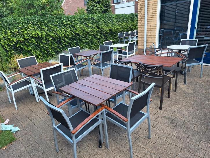 Nieuwe geïmpregneerd grenen houten tafelbladen Horeca terras, Tuin en Terras, Tuinmeubel-accessoires, Nieuw, Ophalen