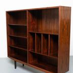 Vintage Deense boekenkast in palissanderhout, Ophalen, Met plank(en), Gebruikt, Overige materialen