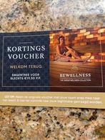 Korting Voucher sauna, Drie personen of meer, Kortingsbon, Spa of Sauna