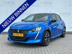 Peugeot 208 1.2 PureTech GT-Line NL AUTO | PANO | HALF LEDER, Euro 6, 1199 cc, Blauw, 48 €/maand