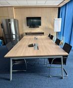 Conferentietafel taupkleurige blad, Ophalen, 150 tot 200 cm, 200 cm of meer, Zo goed als nieuw