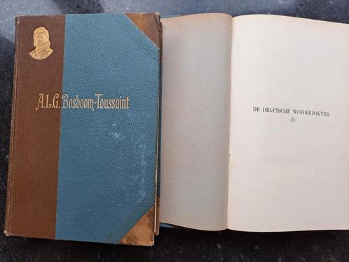 Bosboom-Toussaint 19e eeuw De Delftsche wonderdokter deel 2, Antiek en Kunst, Antiek | Boeken en Bijbels, Ophalen of Verzenden