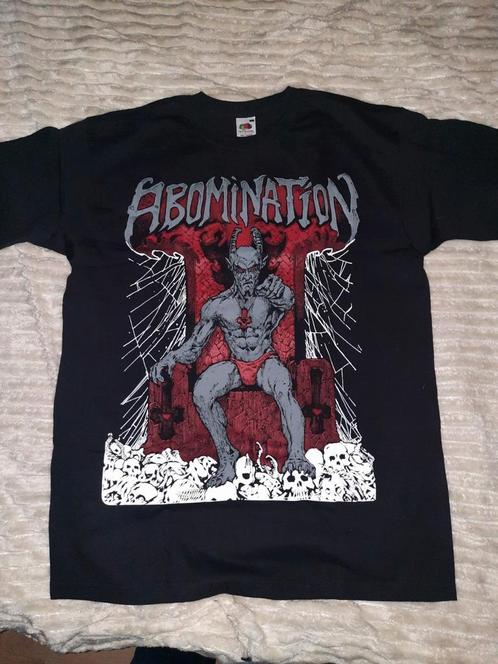 Abomination shirt maat L nieuw death metal, Kleding | Heren, T-shirts, Zo goed als nieuw, Zwart, Ophalen of Verzenden